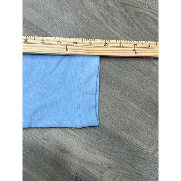 Madewell Relaxed Henley Long-Sleeve Tee Button Front Pullover Peri Blue XXS NWT - Picture 5 of 8